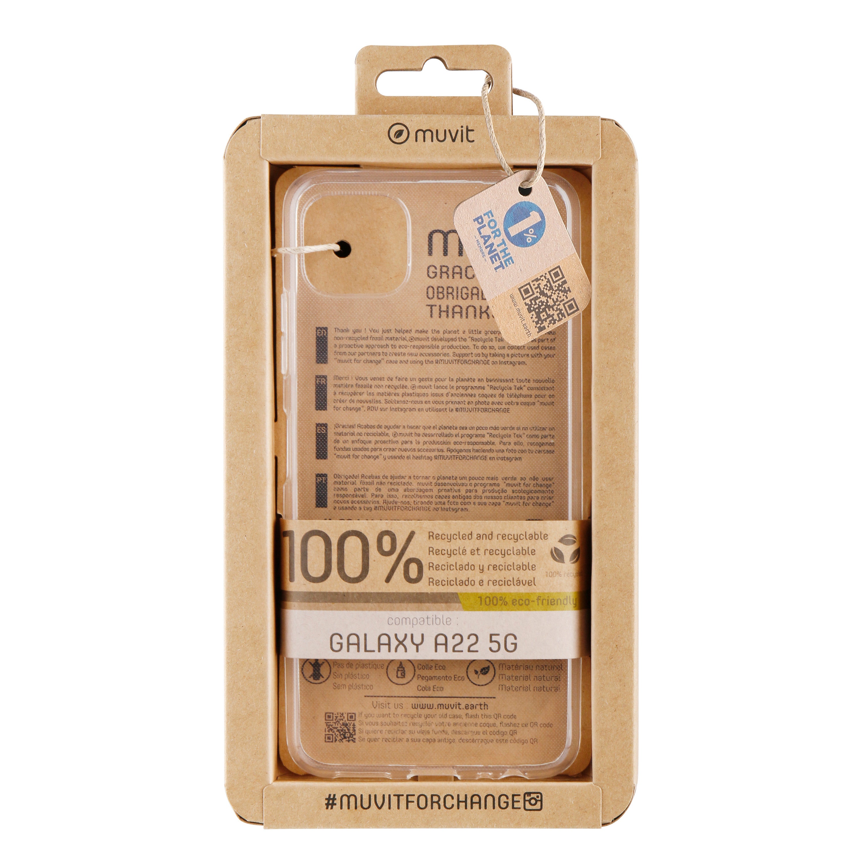 Funda muvit recycletek samsung galaxy a22