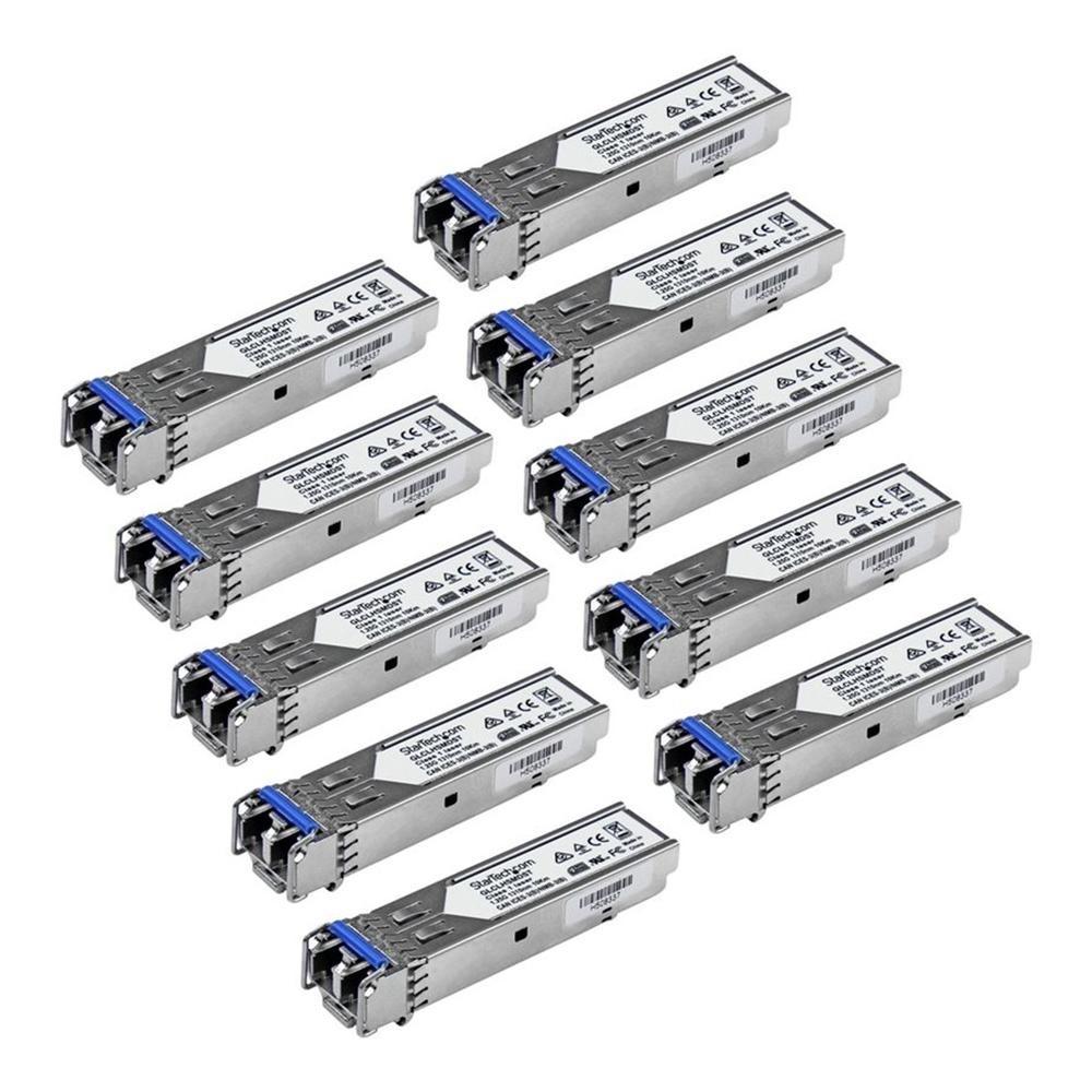 Modulo transceptor sfp startech glclhsmd10st 10