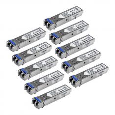 Modulo transceptor sfp startech glclhsmd10st 10