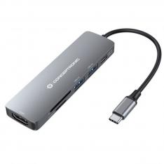 Adaptador usb - c 6en1 conceptronic donn11 hdmi