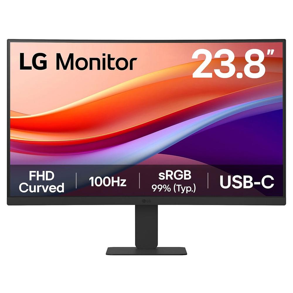 Monitor curvo lg 24u421a - b 24 pulgadas fhd