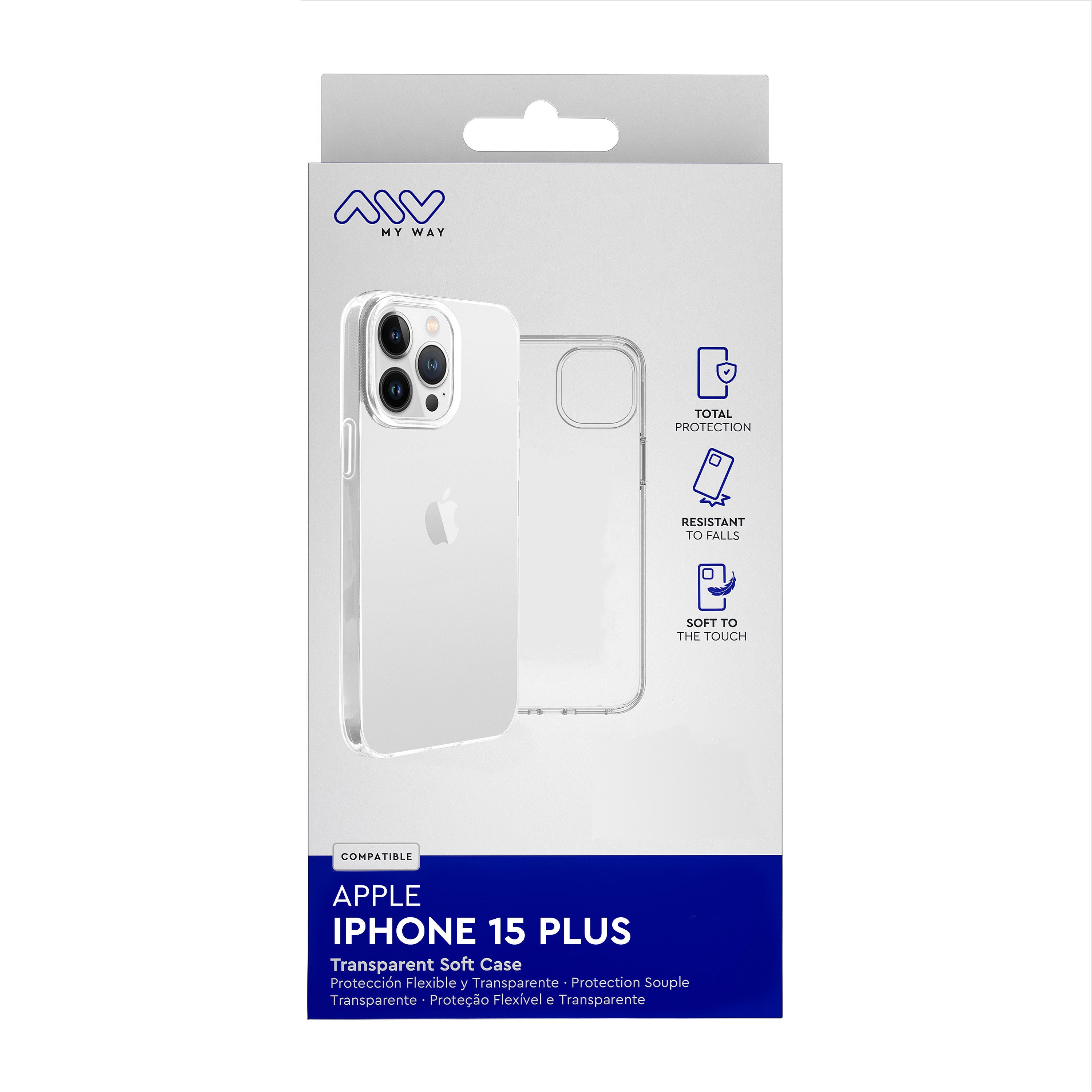 Carcasa myway apple iphone 15 plus