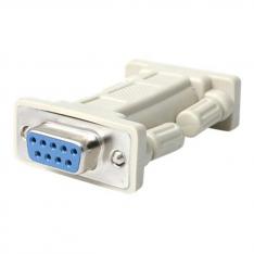 Adaptador rs232 startech hembra - hembra