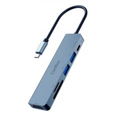 Minidock coolbox c61 aluminio usb - c a